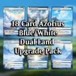 Azorius Dual Land MTG Proxy Pack – 18 Cards
