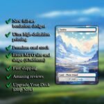 Azorius Dual Land MTG Proxy Pack – 18 Cards