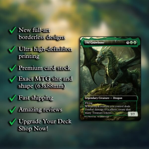 Old Gnawbone MTG Proxy - Image 2