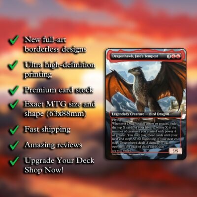 Dragonhawk, Fate's Tempest MTG Proxy