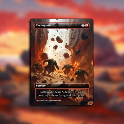 Earthquake MTG Proxy