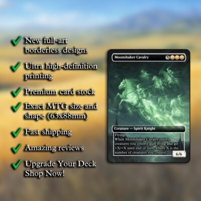 Moonshaker Calvary MTG Proxy