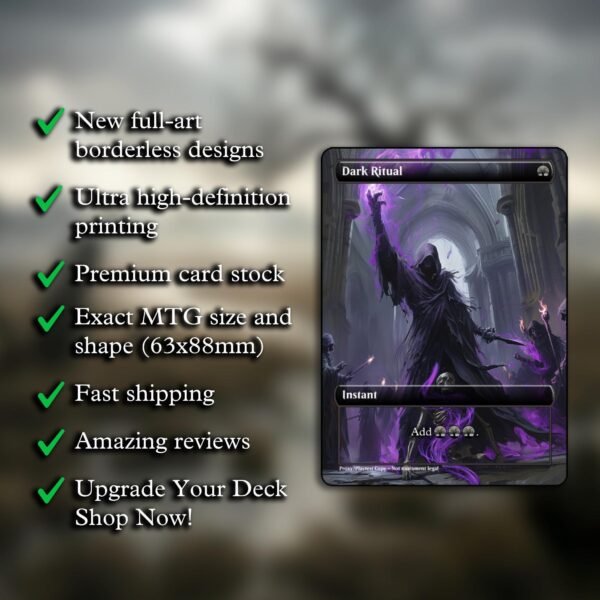 Dark Ritual MTG Proxy - Image 2