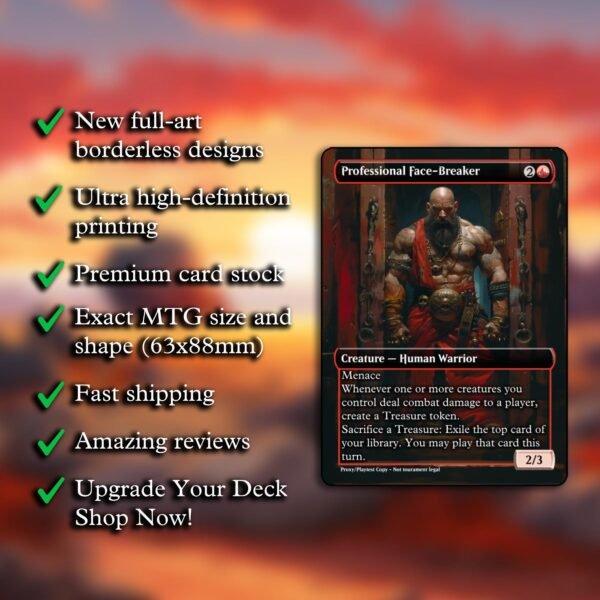 Professional Face-Breaker MTG Proxy - Image 2