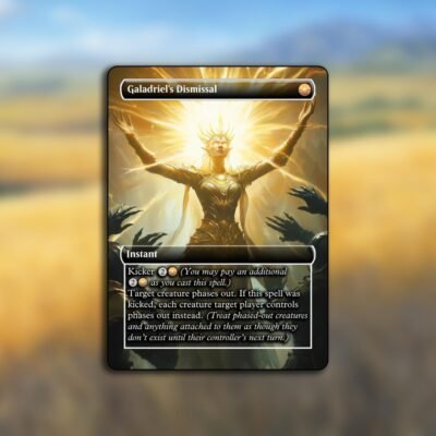 Galadriel's Dismissal MTG Proxy