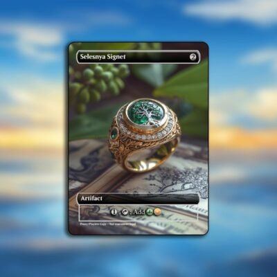 Selesnya Signet MTG Proxy