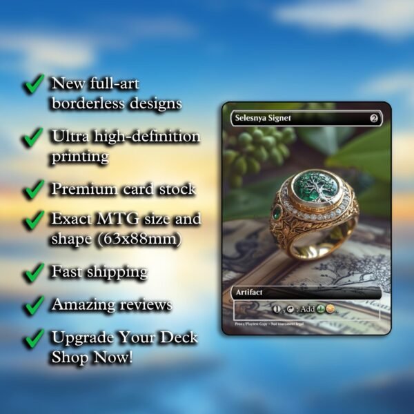 Selesnya Signet MTG Proxy - Image 2