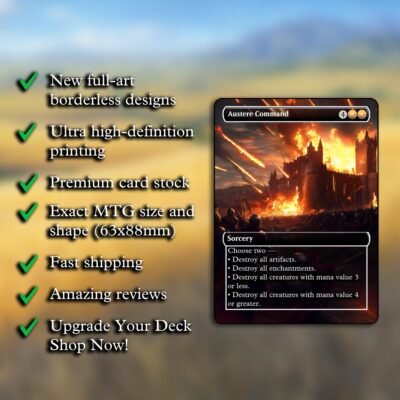 Austere Command MTG Proxy