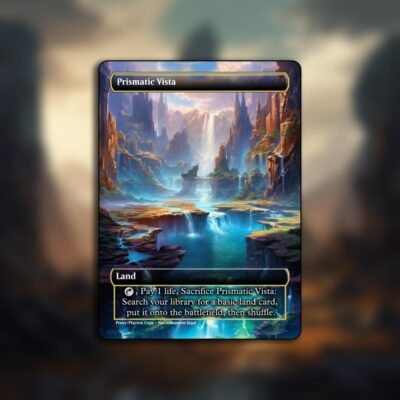 Prismatic Vista MTG Proxy