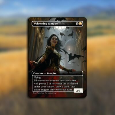 Welcoming Vampire MTG Proxy