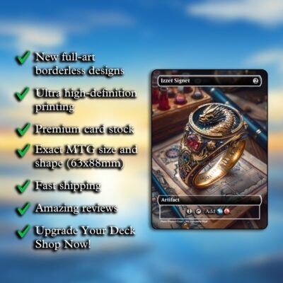 Izzet Signet MTG Proxy