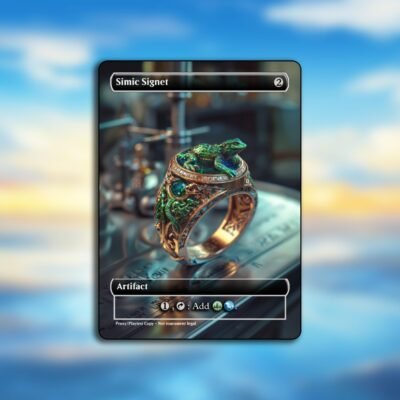 Simic Signet MTG Proxy