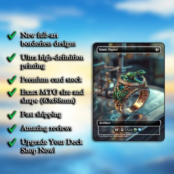 Simic Signet MTG Proxy - Image 2