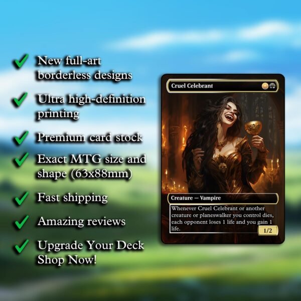 Cruel Celebrant MTG Proxy - Image 2