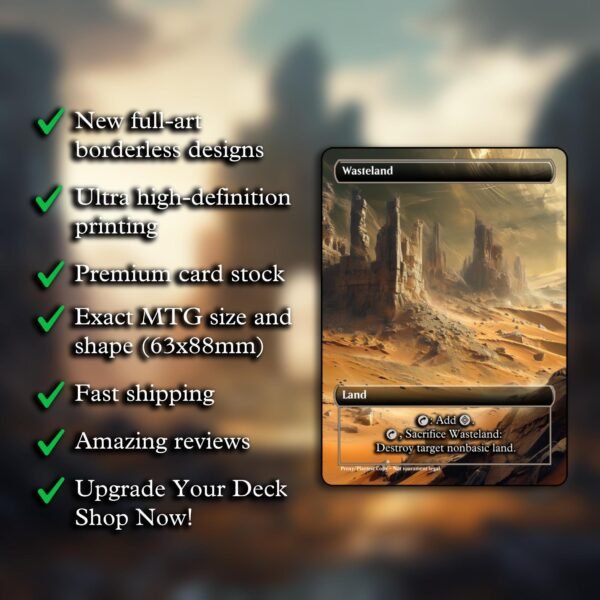 Wasteland MTG Proxy - Image 2