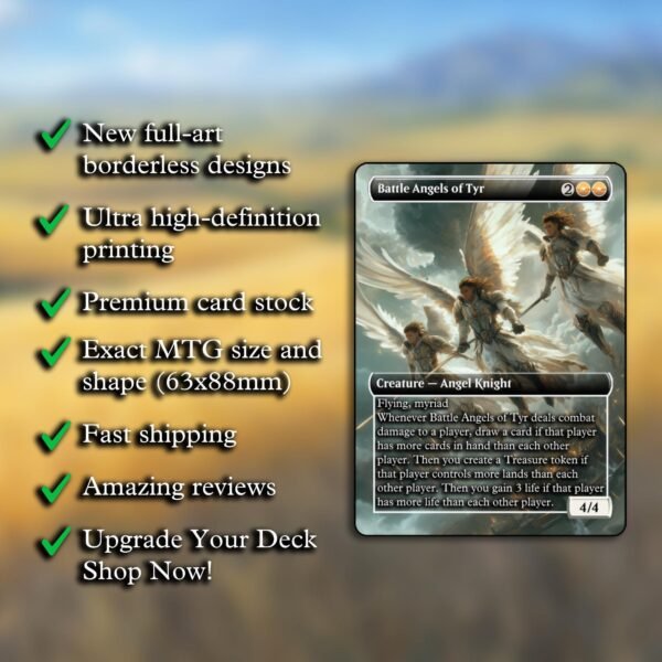 Battle Angels of Tyre MTG Proxy - Image 2