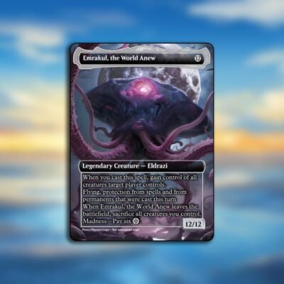 Emrakul, the World Anew MTG Proxy
