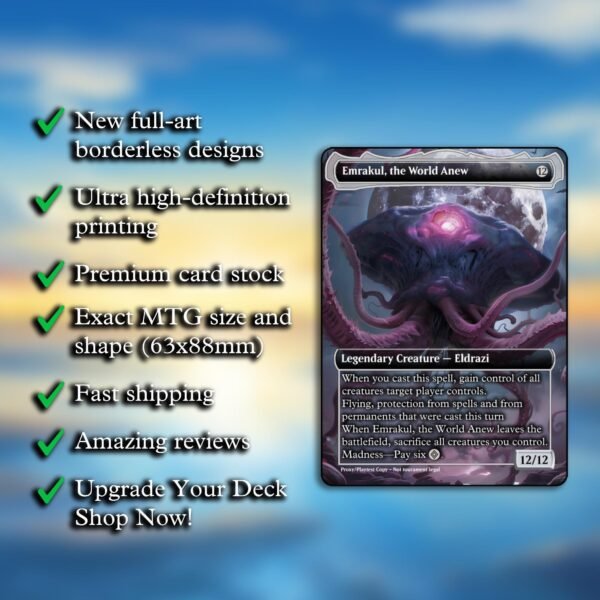Emrakul, the World Anew MTG Proxy - Image 2