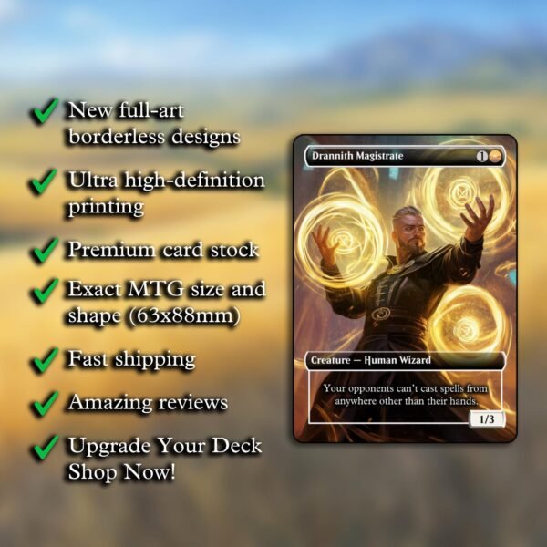 Drannith Magistrate MTG Proxy - Image 2