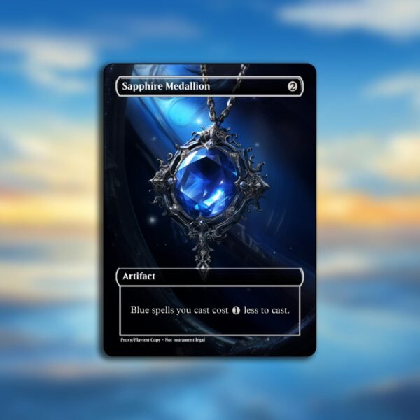 Sapphire Medallion MTG Proxy