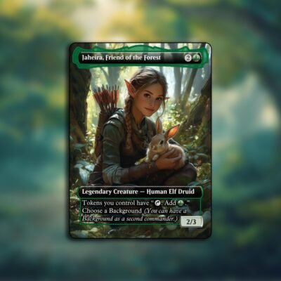Jaheira, Friend of the Forest MTG Proxy