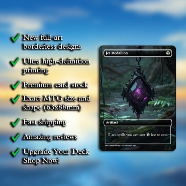 Jet Medallion MTG Proxy - Image 2