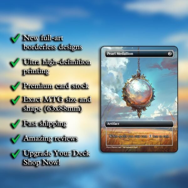 Pearl Medallion MTG Proxy - Image 2