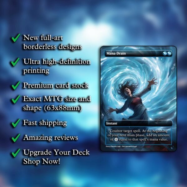 Mana Drain MTG Proxy - Image 2