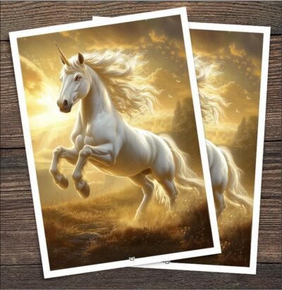 Blessed Unicorn Sleeves – 100pk Custom MTG Sleeves
