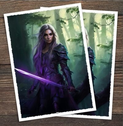 Elf Warrior Sleeves – 100pk Custom MTG Sleeves