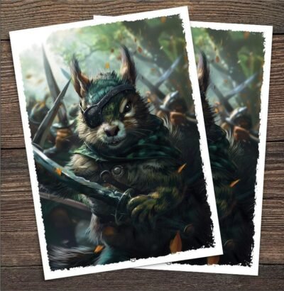 Squirrel General Sleeves – 100pk Custom MTG Sleeves