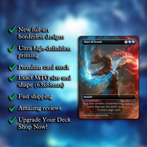 Flair of Denial MTG Proxy - Image 2