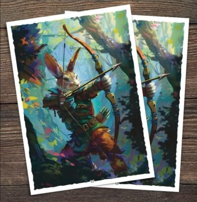 Rabbit Archer Sleeves – 100pk Bloomburrow MTG Sleeves