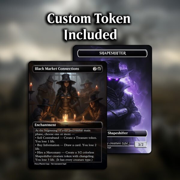Black Market Connections - Includes Custom Token