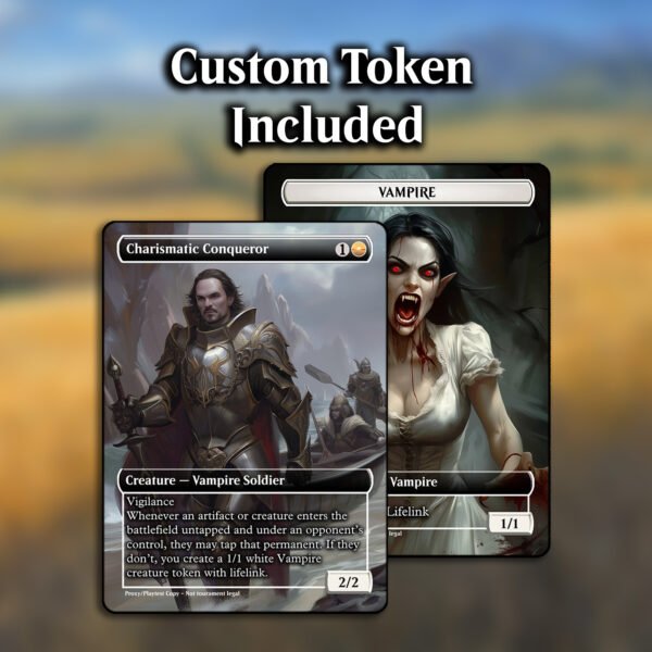 Charismatic Conquerer - Includes Token