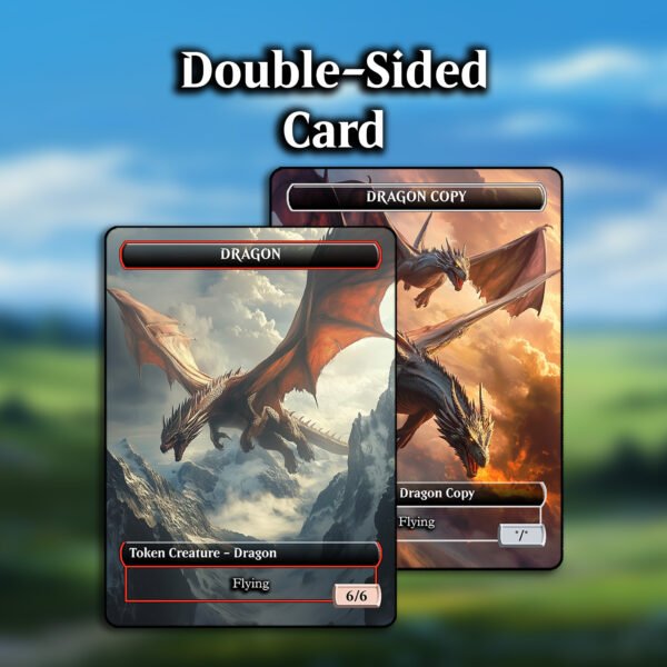 6/6 Dragon Token – Double-Sided