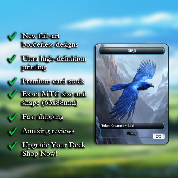 Bird Token - Double-Sided 2/2 - 1/1