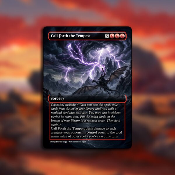 Call Forth the Tempest