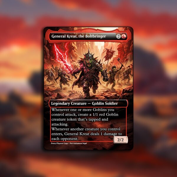 General Kreat, the Boltbringer