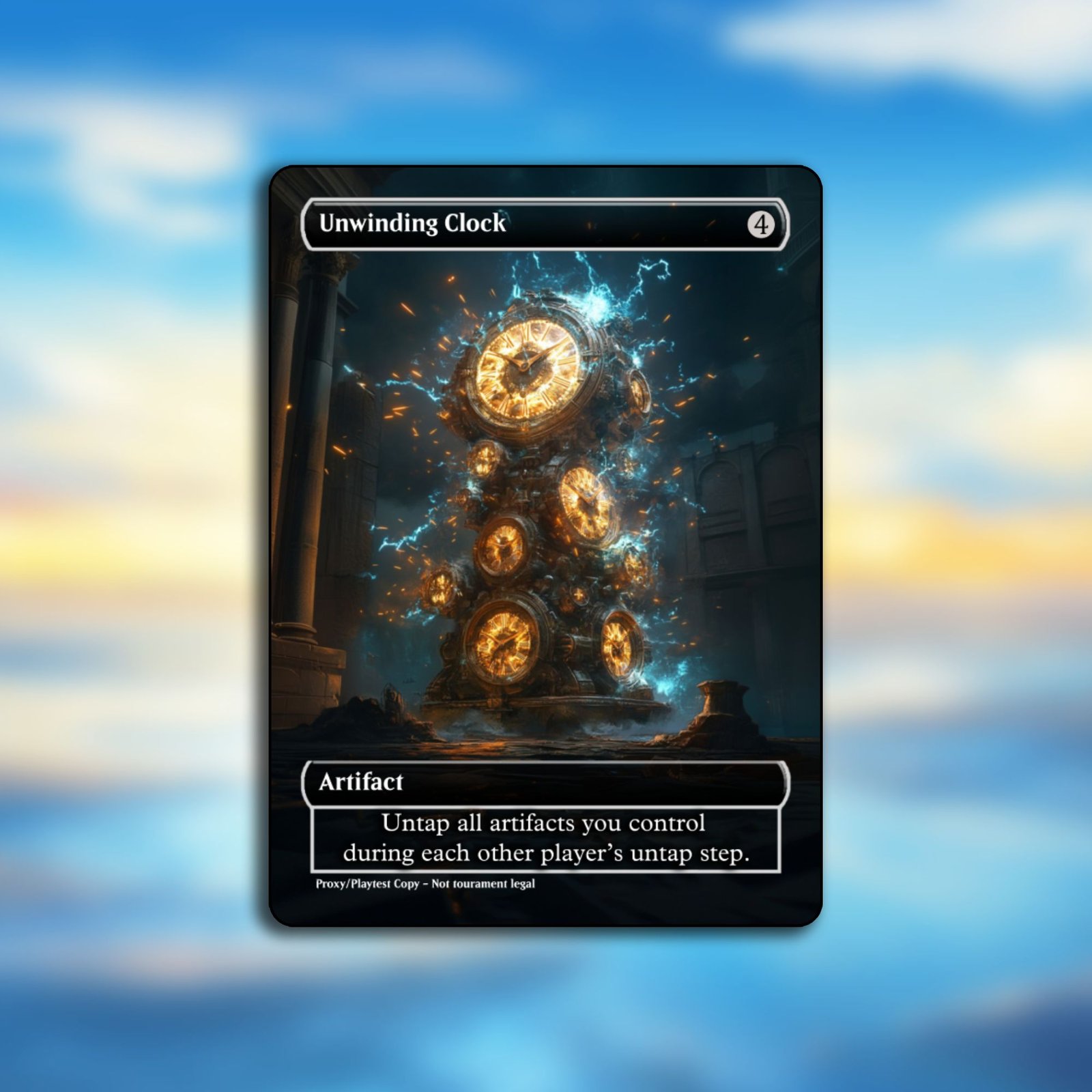 Unwinding Clock - Sorcerer’s Proxy Shop