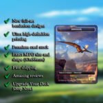 Dinosaur Token - 2/2 Flying haste