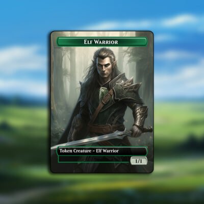 Elf Warrior - Male Token