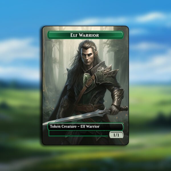 Elf Warrior - Male Token