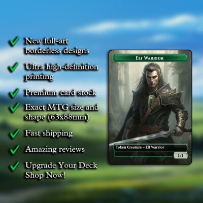 Elf Warrior - Male Token