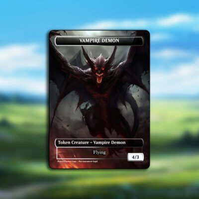 Death Trigger/Vampire Demon Token