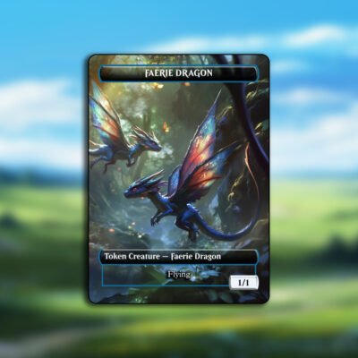 Faerie Dragon Token 1/1 w/flying