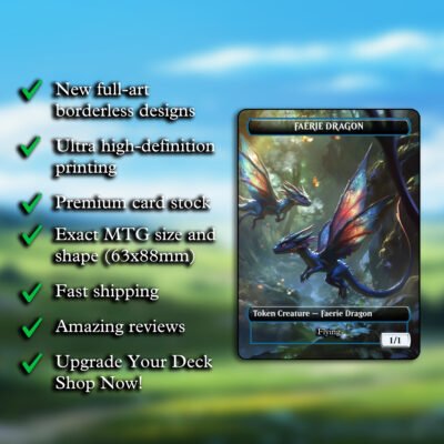 Faerie Dragon Token 1/1 w/flying