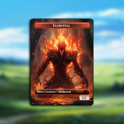 Red Elemental Token