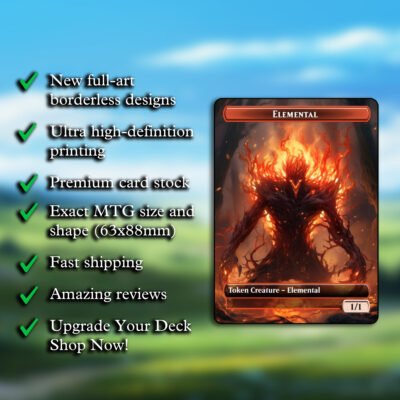 Red Elemental Token