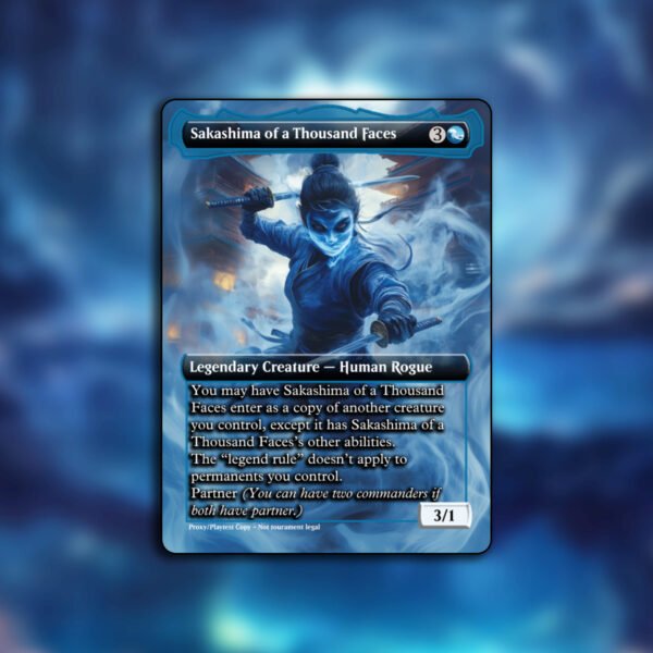 Sakashima of a thousand faces